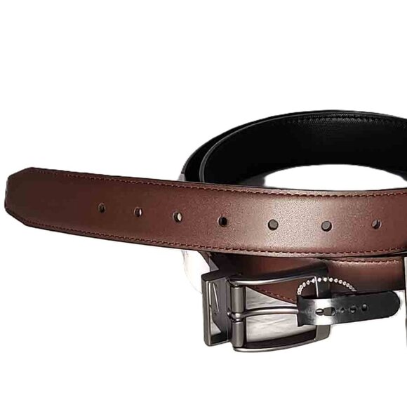 NEW Nike Reversible Belt Black Brown Men's Size XL 42-44 - Picture 2 of 2